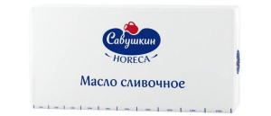 Масло сладко-сливочное несоленое 82,5% 1кг Савушкин (5/1)