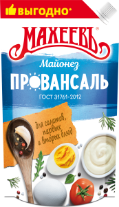 Майонез "Провансаль " (Белый) 50,5% 380г д/п