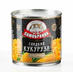 Кукуруза сладкая Скатерть-Самобранка ж/б 425мл 1/12