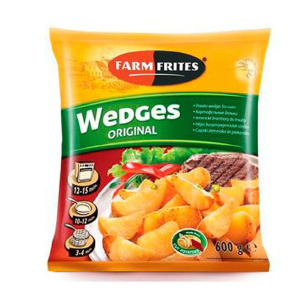 Картофельные дольки с кожурой 600г (14/1) Farm Frites