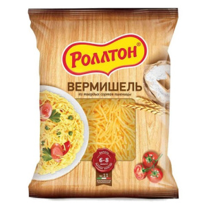 Макаронные изделия Роллтон Вермишель 400г