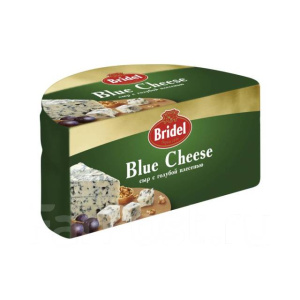 Сыр с голубой плесенью "Blu Cheese" Bridel Президент  51%  весовой1,2кг, весовой