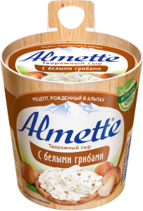 Сыр творож. Альметте с белыми грибами 150гр (8/1)