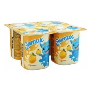 Эрмик Абрикос 2,5% 4*110г