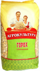 Горох шлифованный  800 гр. "Агрокультура"