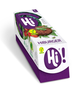 Котлеты растительные замороженные Hi 0,8 кг, 4 шт/кор
