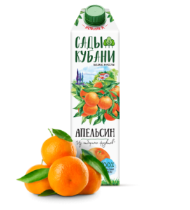 Нектар Апельсиновый Сады Кубани (Prisma) 1л