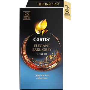 Чай Кёртис Элегант Эрл Грей черный 25*42,5г