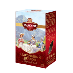 Чай Майский Благородный Цейлон черный 100г