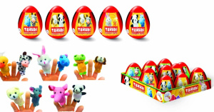 Драже сахарное в капсуле "Тайны плюшевого театра" (9шт*10гр)