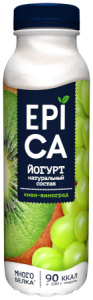 EPICA Йогурт питьевой киви/виноград 2,5% 260г БЗМЖ(6/1)