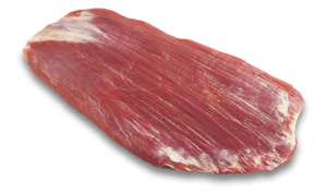 Стейк из пашины Флэнк б/к (Beef Flank) зам вес Мясо есть!, весовой