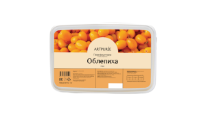 Облепиха пюре заморож. Artpuree 1кг 1/6