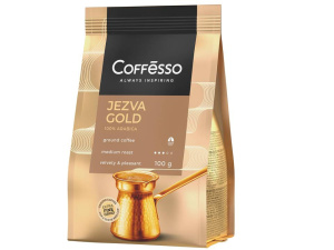 Кофе Coffesso Jezva Gold м/уп молотый100г