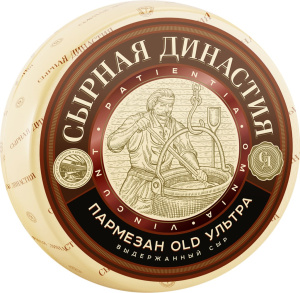 Сыр Пармезан OLD Ультра 45% ш/б 9кг 3мес выдержка ТМ Сырная Династия, весовой