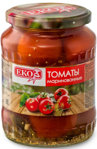 Томаты маринованные 680 гр Еко (12/1)