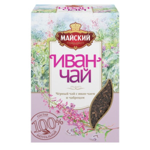 Чай Майский Иван-чай черн. чабрец 75г
