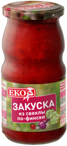 Закуска из свеклы по-фински  490 гр Еко