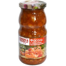 Фасоль с овощами по-итальянски 510 гр Еко