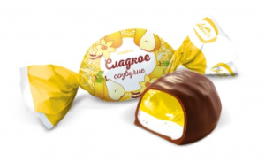 Конфеты "Сладкое созвучие" вкус груша с ванилью 1кг Конти