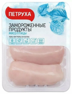 Большое филе тушки ЦБ упак. в лоток и г/я 13,6кг (~850гр) Петруха, весовой