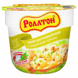 Пюре Роллтон 40г.жарен.лук