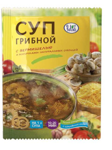 Суп Грибной с вермишелью 60гр*30шт Relish