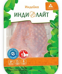 Голень индейки (лоток~850г) весовой Индилайт, весовой