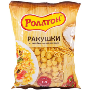 Макаронные изделия Роллтон Ракушки 400г