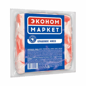 Мясо Крабовое  "Эконом "  (500 гр) 10 шт уп