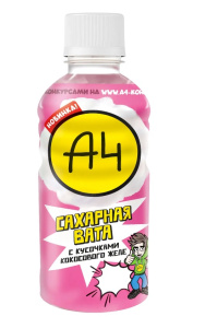 А4 Напиток н/газ Сахарная вата с кусочками кокос. желе 0,32 л