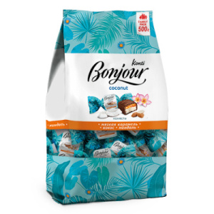 Конфеты "Bonjour" coconut 1/500 Конти