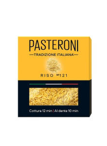 Макароны PASTERONI Ризо №121, 400г Саоми