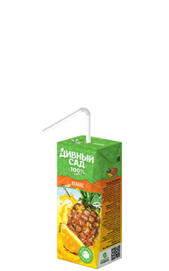 Нектар Ананасовый Дивный сад (Slim Leaf) 0,2л
