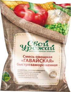 Смесь овощная Гавайская 400гр Свой Урожай (20\1)