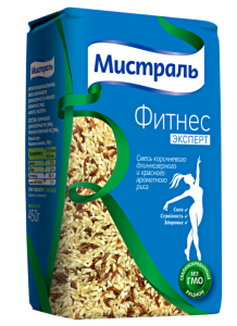 Рис Мистраль Фитнес Эксперт 450гр 1/12