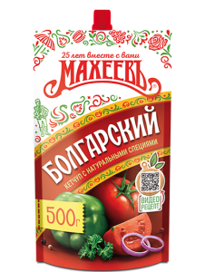 Кетчуп "Болгарский" 500г д/п 10шт