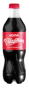 Кола от Мартина Классическая ПЭТ сильногаз. б/а напиток 0,5л 1/12