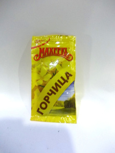 Горчица Русская 10г пакет Махеев