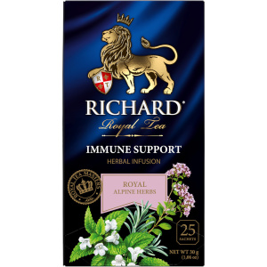 Чай Ричард Роял Апьпин Хербс Immune Support 30гр пакет