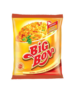 Лапша  "БигБон" 75г Курица+Сальса