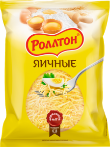 Макаронные изделия Роллтон Вермишель для супов яичная 400г