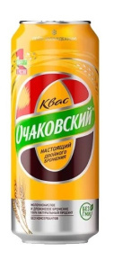Квас "Очаковский" а/б 0,45 л. (24 шт. в уп.)