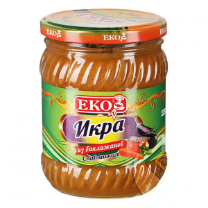 Икра из баклажан 485 гр Армения Еко