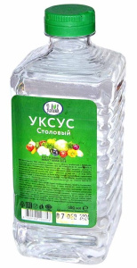 Уксус "Столовый" 9% 0,5л ПЭТ*12шт Relish