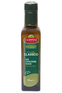 Масло Оливковое Extra Virgin Coppini Classico Gourmet бутылка 250мл 1/12 (915)