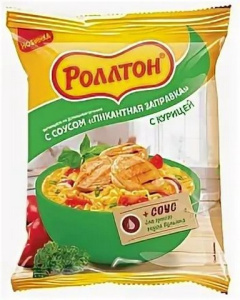 Верм.Роллтон 65г.Курица с соусом Пикантная заправка (42шт)