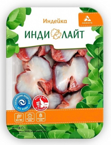Желудки индейки (лоток) вес. Индилайт ~600гр, весовой