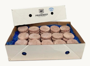 Котлета для гамбургера 70/30 зам. Hamburger 130гр 105шт/кор