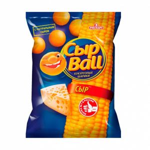 Кукурузные шарики (Сыр Бал 140г 12ш) Сыр (НДС 10%)
